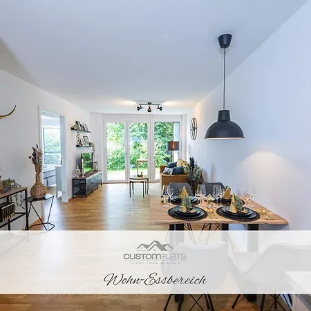 Customflats - Tiefgarage - Terrasse - Uninähe Apartment