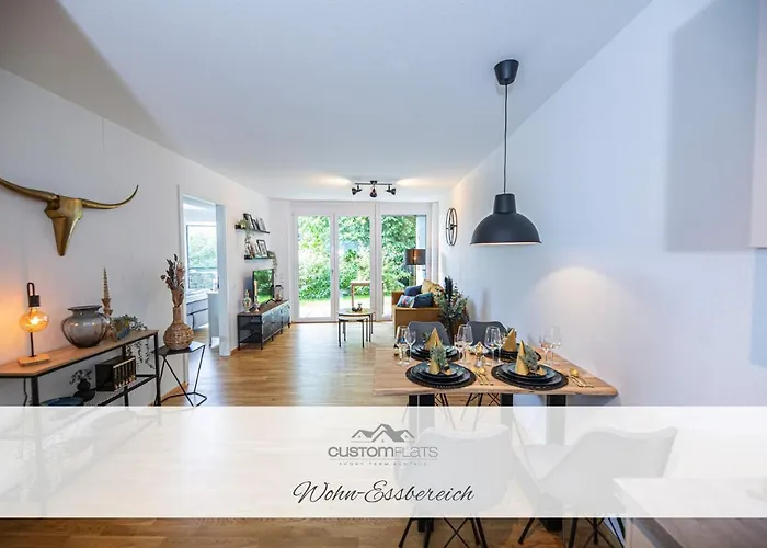 Customflats - Tiefgarage - Terrasse - Uninaehe 公寓